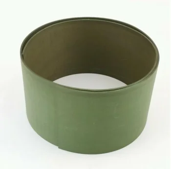 Hrúbka 0,5 mm 0.8 mm Zelená Farba PTFE Turcite B CNC Obrábacích Koľajnice Mäkké Pásky Prilepte Plastový Pás