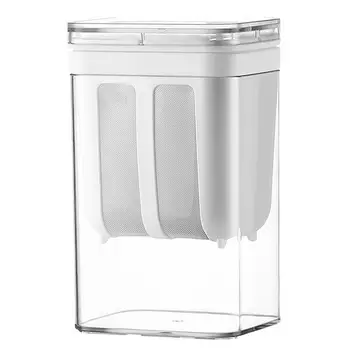 Jogurt Sitko S Veľkými Priestor Multifunkčné Transparentné Veko Dizajn Odolný Jogurt Jemné Oka Filter Maker Pre Kuchyňa Gadget