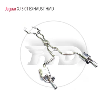HMD Nerezový Výfukový Systém, Výkon Catback Downpipe Pre Jaguar XJ 3.0 T Úprava Elektronický Ventil Šál