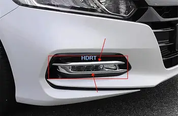 Car Style Predné Hmlové Svetlo Pásy na Čítanie Rám Orezania Kryt Tela Doplnky Exteriéru Nálepka Pre Honda Inspire/Dohodou 10. 2018-2021