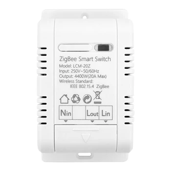 Zigbee Smart Istič Prepínač Mouldle Zap/Vyp Regulátor Pre Elektrické Spotrebiče pre Domácnosť DIY Vášho Domova