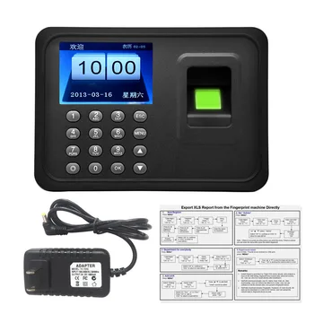 A6 fingerprint access control dochádzky stroj heslo dochádzky stroj dochádzanie punč karty stroj viacjazyčný
