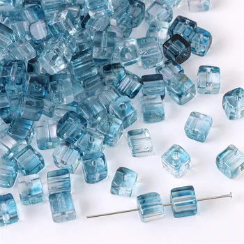 30pcs Sklenené Korálky Kórea Populárne Imitácia Crystal Candy 7mm Voľné Korálky DIY Handmade Náramok, Náhrdelník Šperky Otvory Perličiek