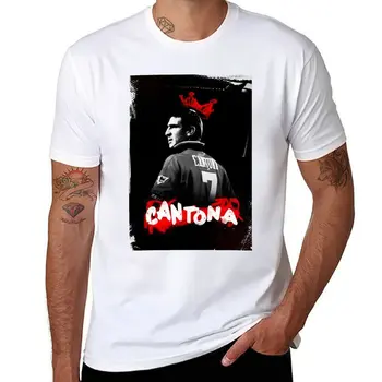 Nové Eric Cantona 2#210322 T-Shirt nadrozmerné t shirt muž oblečenie čierna t-košele pre mužov
