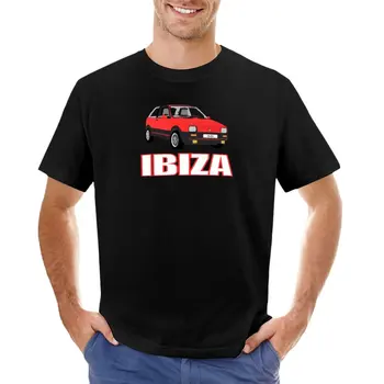 1984 Seat Ibiza SXI s názov modelu T-Shirt chlapcov, t košele plain white t košele mužov