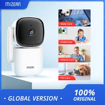 MiZEAN 3MP Home Security Kamera Pre Dieťa/Pet/Opatrovateľka, Smart Wireless Wifi IP Kamera Vnútorné CCTV HD Zabezpečenia Automatického Sledovania Monitora
