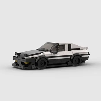 AE86 Tehly MOC Tvorivé Super Auto Stavebné Bloky Sportcar HOBBY Hračky pre Chlapcov a Dievčatá Darček