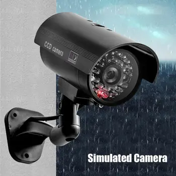 Vonkajší Krytý Falošné Figuríny Fotoaparát Simulácia Zabezpečenie Surveillance Camera