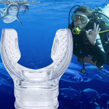 Potápanie Náustok Mäkké Silikónové Potápanie Pod Vodou Potápačský Šnorchel Dýchacie Trubice Náustok Regulátor Plávanie Príslušenstvo