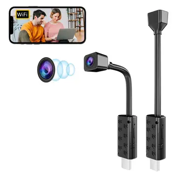 USB Flexibilné Cam Nočné Videnie WiFi Dohľadu 720P 1080P Domácej Bezdrôtovej Slučky Nahrávanie Zabezpečenia Vnútorných IP Kamier