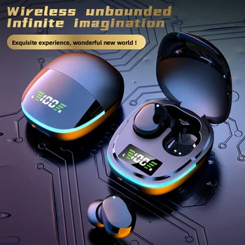 Pôvodné G9S Bezdrôtový Bluetooth Headset Športové LED Displej Slúchadlá Zníženie Hluku Fone Bluetooth Slúchadlá Bezdrôtové Slúchadlá