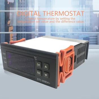 STC-8080A+ Chladenie Automatický Regulátor Teploty 12V Pre Chladnička Mraznička