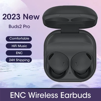2023 Nové Buds2 Pro TWS R510 Slúchadlá Bluetooth Slúchadlá Puky 2 Pro Bezdrôtové Slúchadlá s Mikrofónom ENC HiFi Stereo Gaming Športy