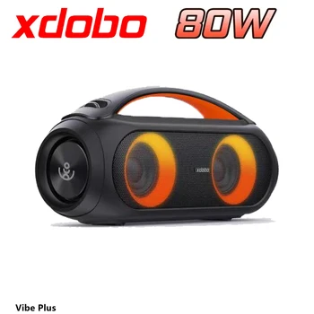 XDOBO 80W Atmosféra Plus Bluetooth Reproduktor Prenosný Nepremokavé Bezdrôtový Subwoofer Boom Box 360 Stereo Surround TWS/AUX Caixa De Som