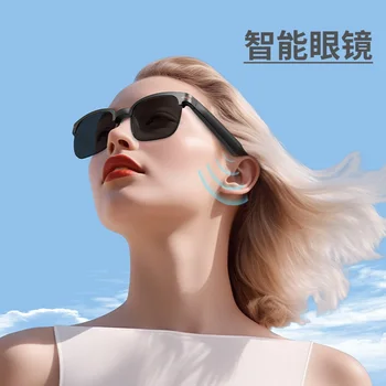 Nové Bezdrôtové Inteligentné Okuliare, Bluetooth Šport Dotykový Displej Ovládanie Hudby Hovor slnečné Okuliare Otvorené uši Slúchadlá