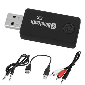 E56B Bezdrôtové Audio-Adaptér Nízku Latenciu Duálny Režim USB Dongle pre MP3 Prehrávač PC