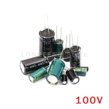 50PCS 100V2.7uF 2.7 UF 100V NP NONPOLARITY Elektrolytický Kondenzátor