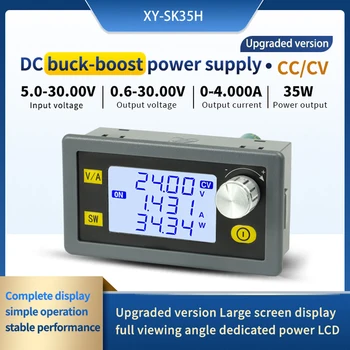DC DC Buck Boost Converter CC CV Nastaviteľné Napájanie Krok Dole Stabilizované Modul Laboratórium Regulovaných Napätie 0.6-30V 12 24v