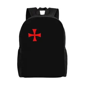 Rytieri Templar Kríž Cestovný Batoh Muži Ženy Školy Počítač Bookbag Študent Daypack Tašky