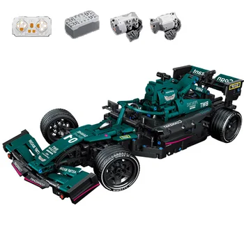 1089Pcs Tvorivé High-tech F1 C014 RC Super Racing Formula 1 zostavenie Modelu Stavebné Bloky Malých Častíc Puzzle Chlapec Hračky